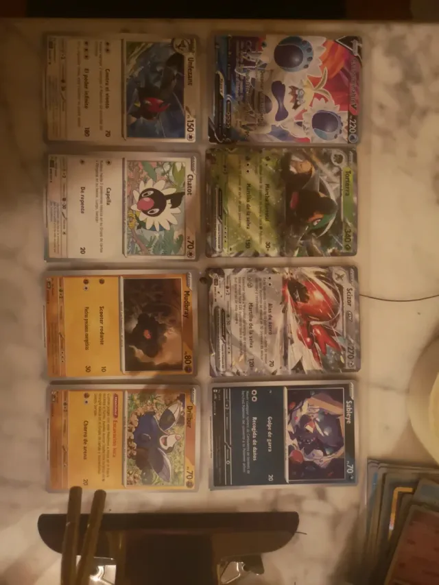 Cartas Pokémon Varias