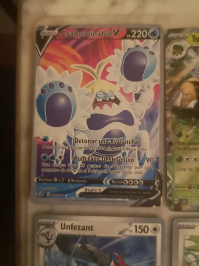 Cartas Pokémon Varias