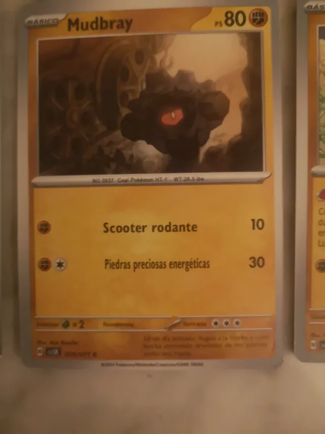 Cartas Pokémon Varias