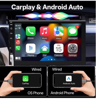 Carplay com câmara marcha atrás