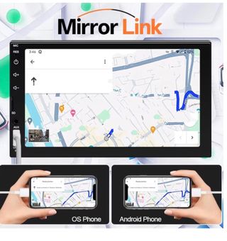 Carplay com câmara marcha atrás