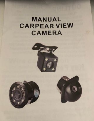 Carplay com câmara marcha atrás