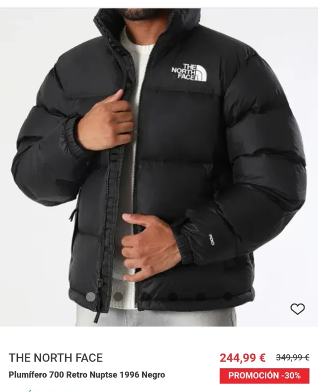 The North Face Plumífero 700 Nuptse 1996 ORIGINAL