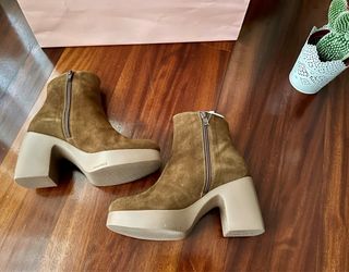 Botines Wonders Marrón