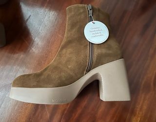 Botines Wonders Marrón