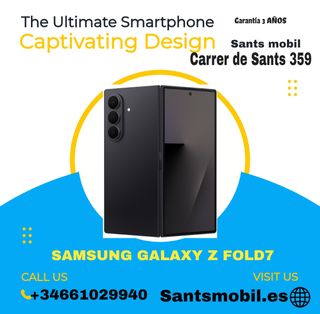 Samsung Galaxy Z Fold7 512GB BLACK PRECINTADO