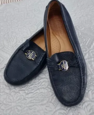 Mocasines Ralph Lauren Azul Marino Talla 40