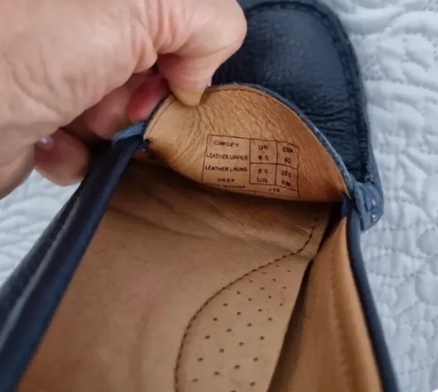 Mocasines Ralph Lauren Azul Marino Talla 40