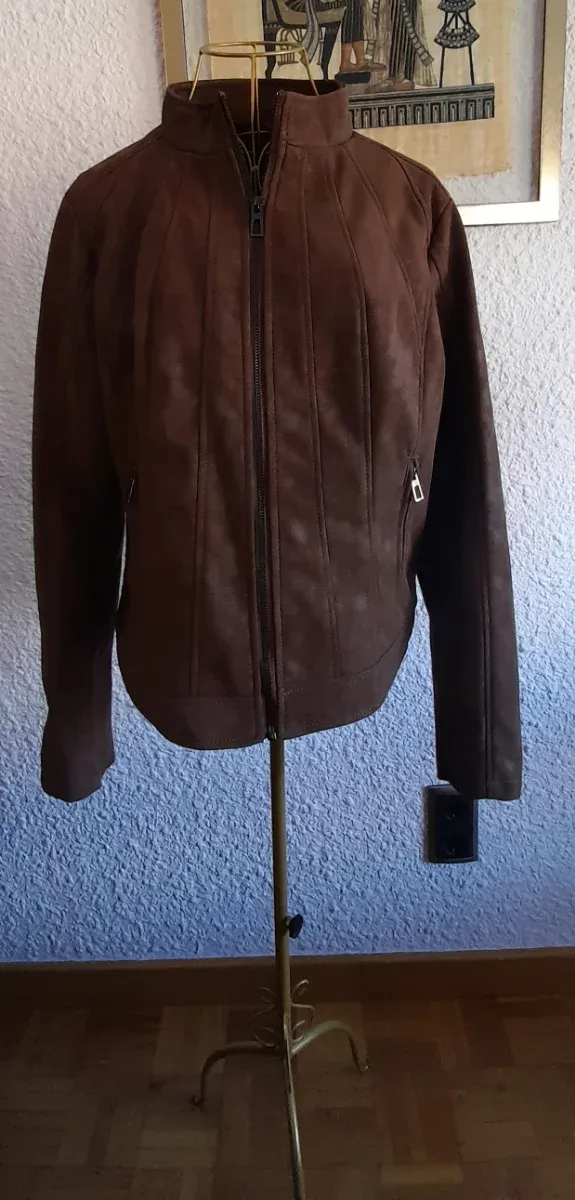 Cazadora Desigual Marrón Talla M