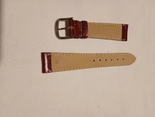 Cinturino Pelle Marrone Scuro 20mm