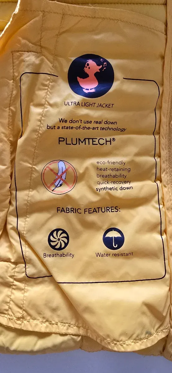 Chaqueta Save the Duck Amarilla