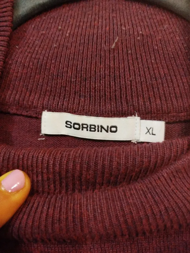 Sorbino Pullover Dolcevita XL Vinaccio