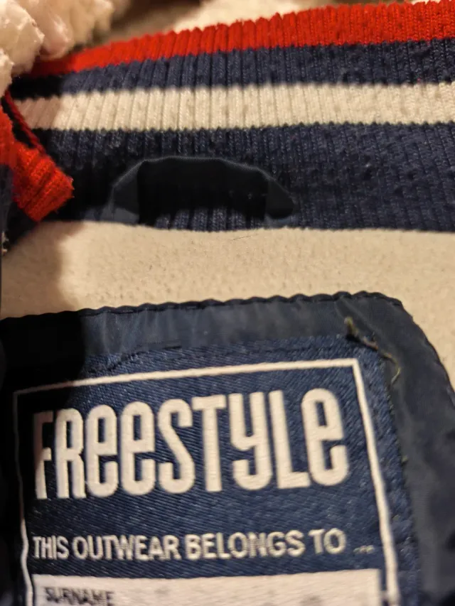 Abrigo azul marino niño talla 7-8