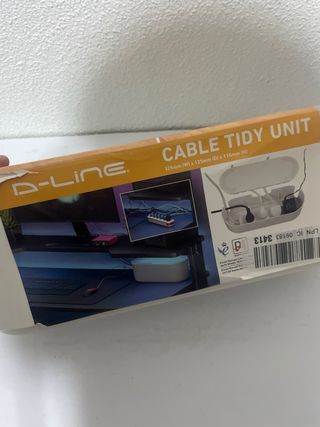 D-Line Caja Organizadora Cables EU/CTUSMLW/SW