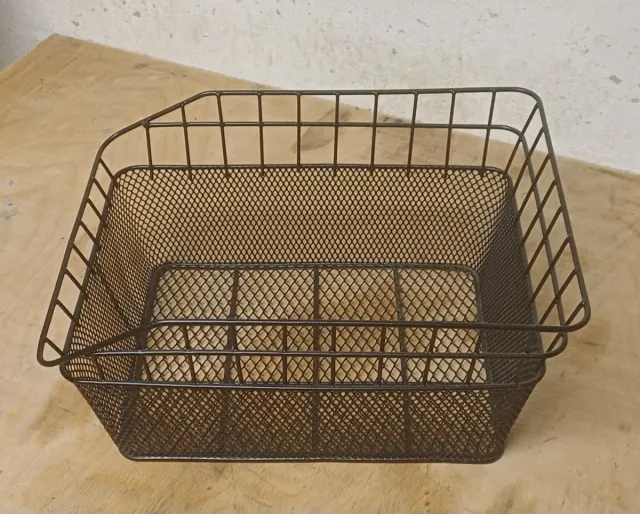 Cestino Bici Grande in Rete Metallica