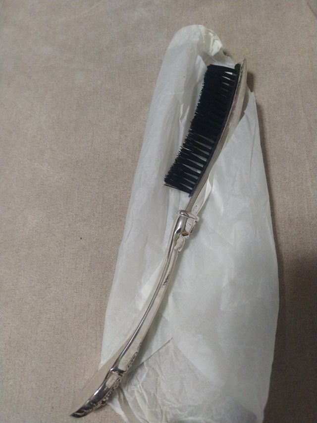 Recoge migas plateado