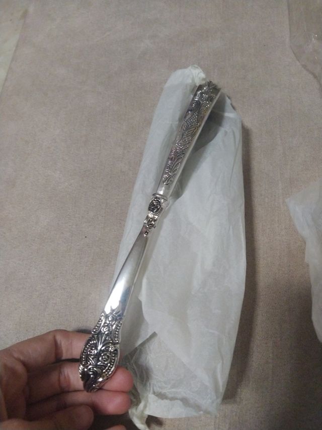 Recoge migas plateado