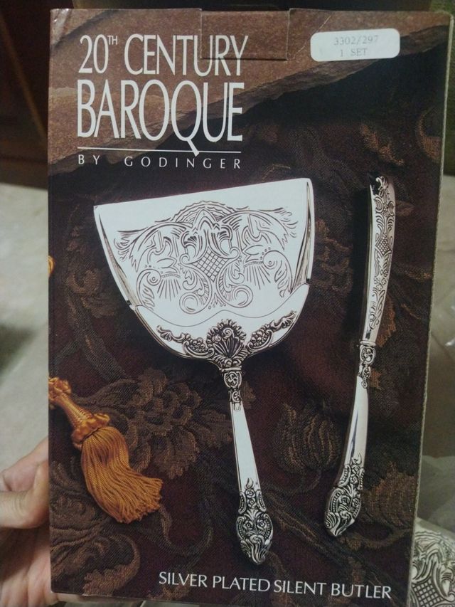 Recoge migas plateado