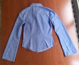 Camisa azul S Bershka