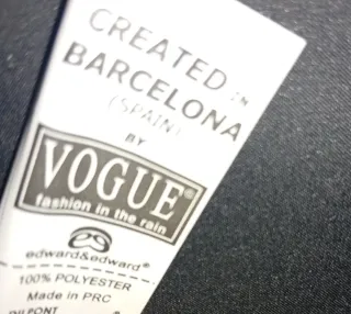 Paraguas Golf XXL Vogue Negro