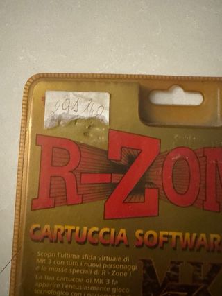 R-Zone Mortal Kombat 3 Cartuccia Software