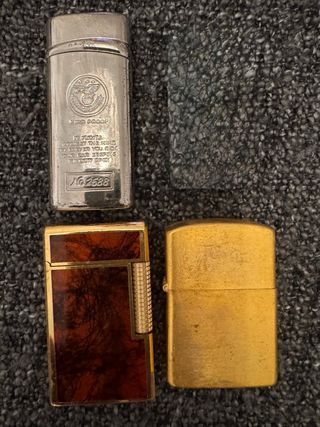 Set 3 accendini vintage