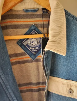 Cazadora Vaquera Superdry Worker XL