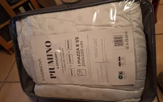 Piumino 1 piazza e mezza 4 stagioni