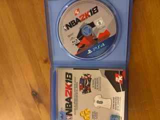 PS4 NBA 2K18 y NBA 2K16
