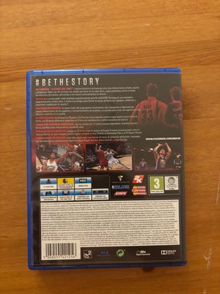 PS4 NBA 2K18 y NBA 2K16
