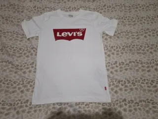 Maglietta Levi's bianca taglia 10 anni