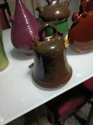Cántaros y botijos de barro adornos originales