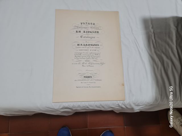 Libro Voyage Pittoresque et Militaire Espagne