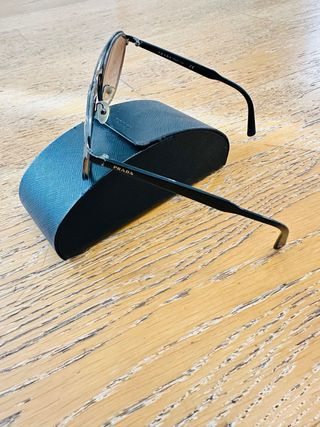 Occhiali da sole Prada neri/marrone