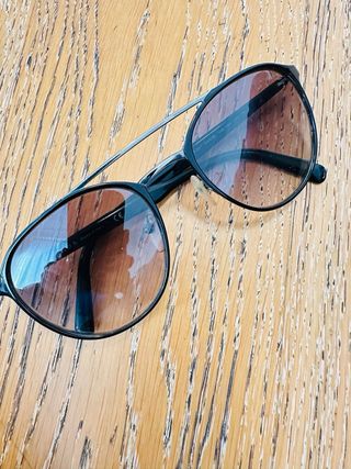 Occhiali da sole Prada neri/marrone