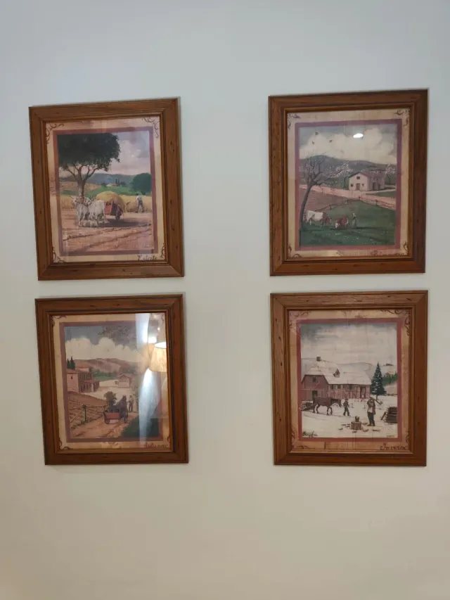 Cuadros de las 4 estaciones