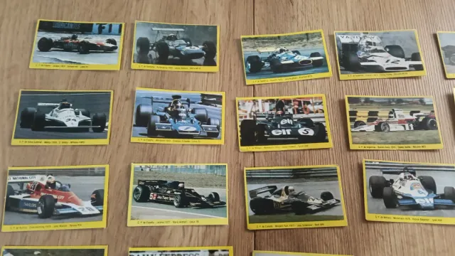 Lote Cromos Danone F1 antiguos