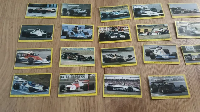 Lote Cromos Danone F1 antiguos