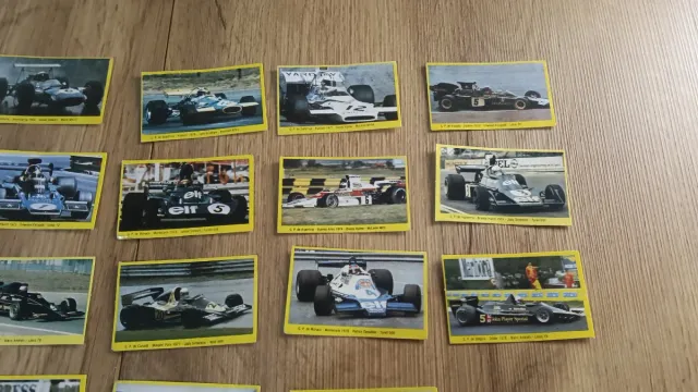 Lote Cromos Danone F1 antiguos