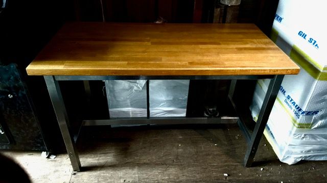 Mesa Cocina Madera Maciza  VADHOLMA de IKEA