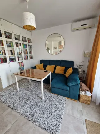 Alfombra Ikea Vindun Blanco y Negro