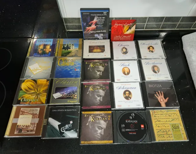 Lote Música Clásica CDs BLACK F LOTE 5€