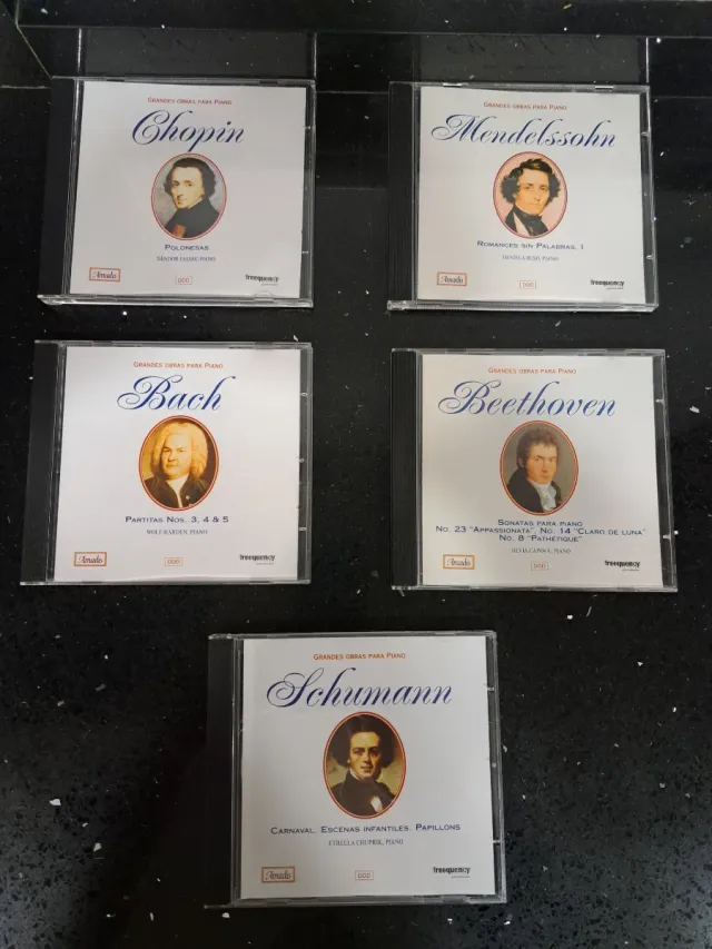 Lote Música Clásica CDs BLACK F LOTE 5€