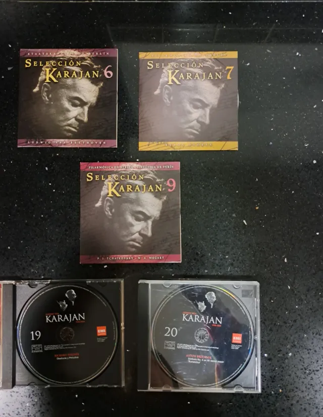 Lote Música Clásica CDs BLACK F LOTE 5€