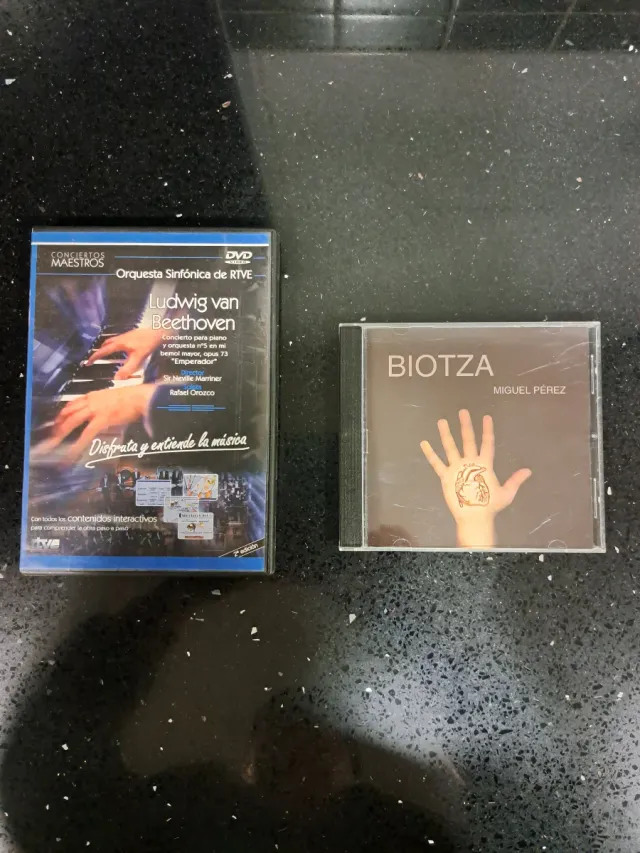 Lote Música Clásica CDs BLACK F LOTE 5€