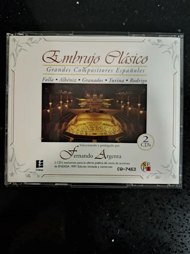 Lote Música Clásica CDs BLACK F LOTE 5€