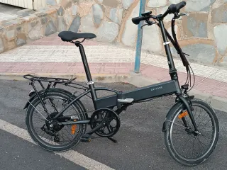 Bicicleta eléctrica plegable decathlon