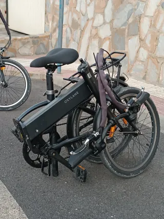 Bicicleta eléctrica plegable decathlon
