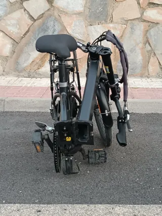 Bicicleta eléctrica plegable decathlon
