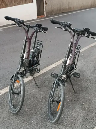 Bicicleta eléctrica plegable decathlon